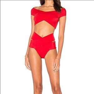 Oye Swimwear Lucette Off Shoulder Bikini